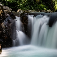 La cascata del Gorgomoro, Biella